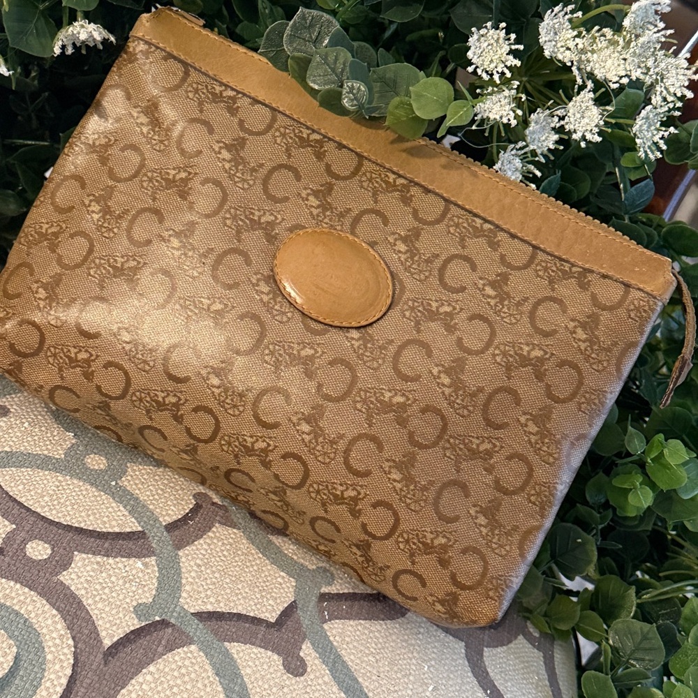 Celine Tan Monogram Clutch - Picture 4 of 10